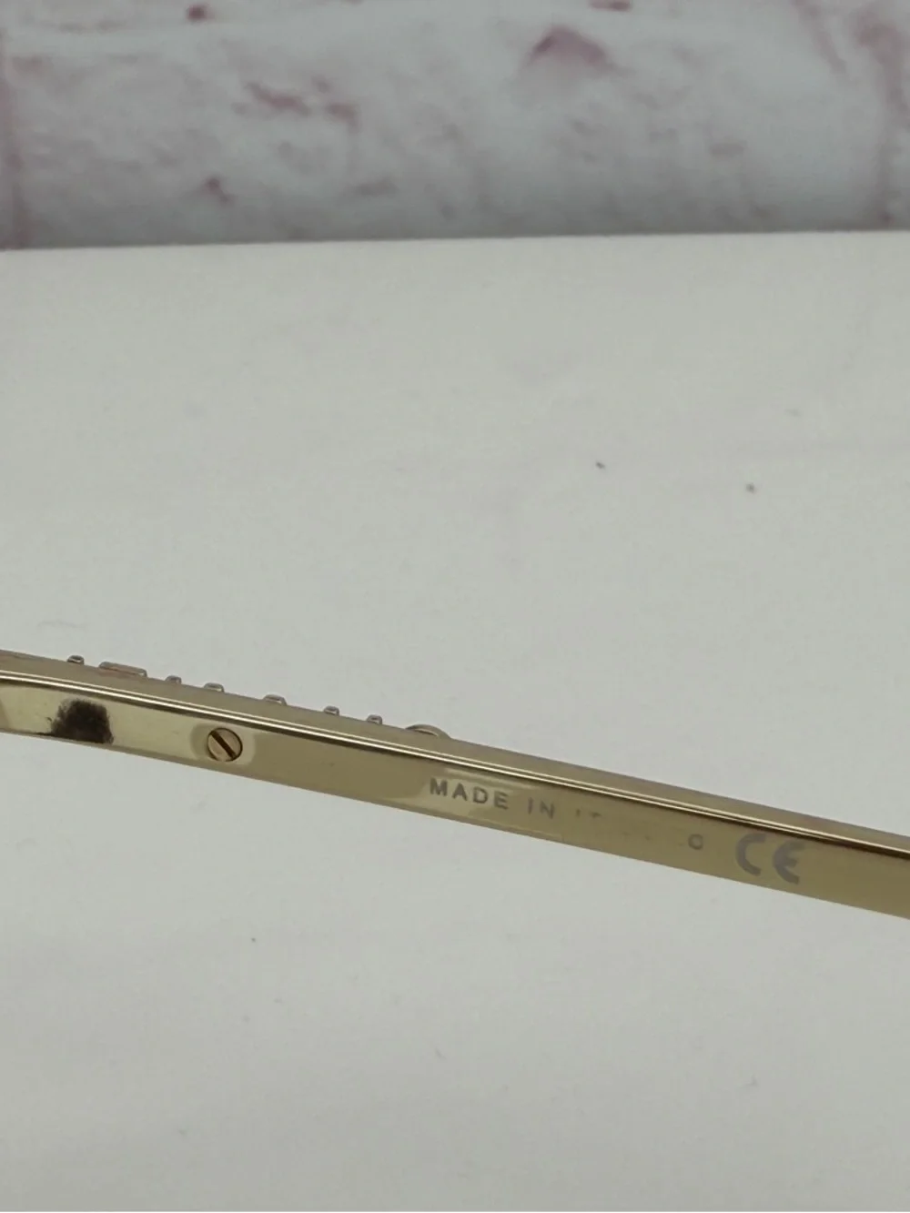 CHANEL 4269 Gold Frame Sunglasses with Gradient Gray Lenses